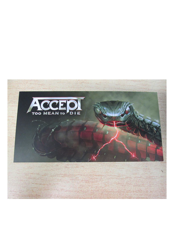 Too Mean To Die 2LP (Color) With Autographed Postcard - Image 3