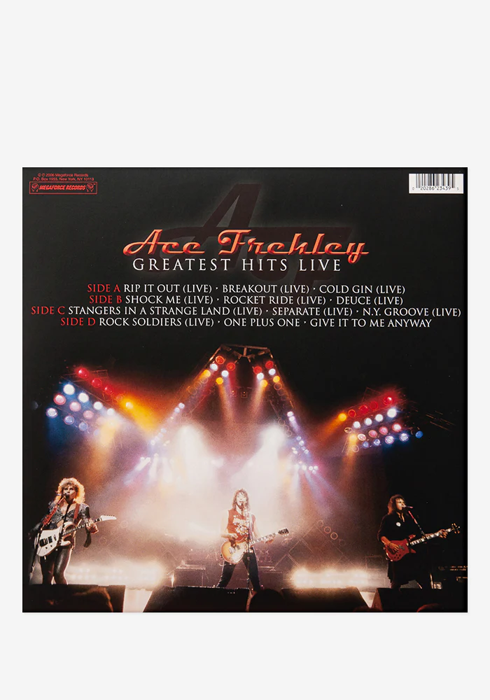 Ace Frehley Greatest Hits Live Exclusive 2LP (Twist) - Image 4