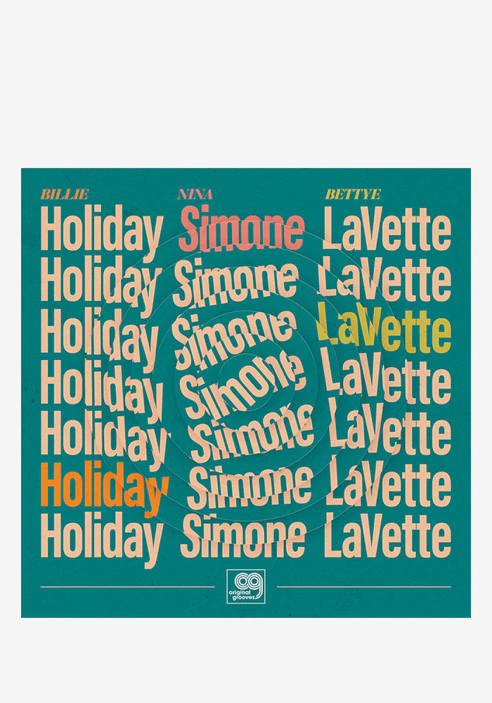 Original Grooves: Billie Holiday, Nina Simone, Bettye LaVette 12" Single