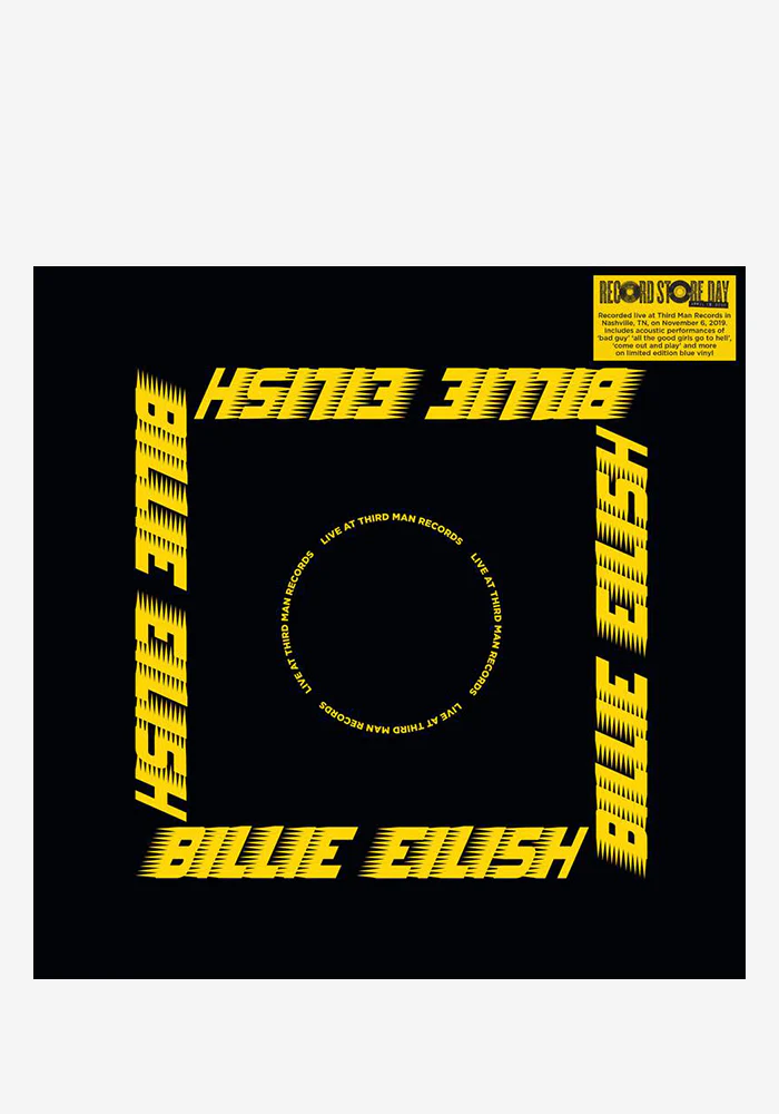 Billie Eilish Live At Third Man Records LP (Color)