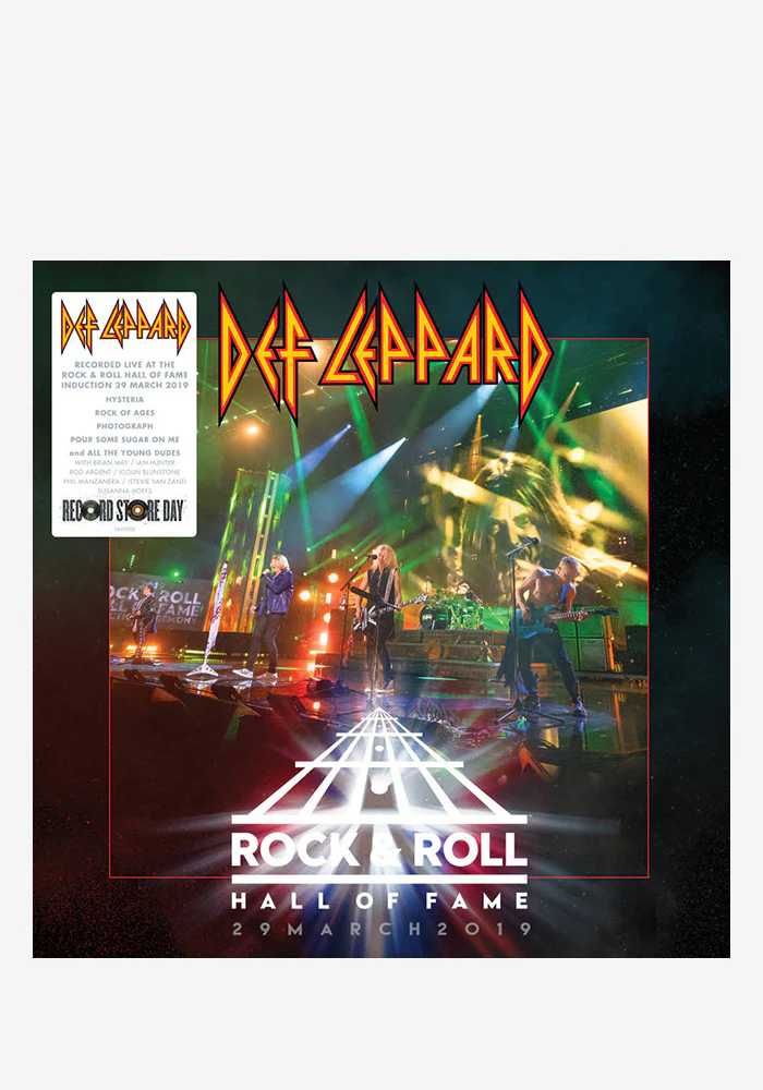 Def Leppard Rock N Roll Hall Of Fame LP