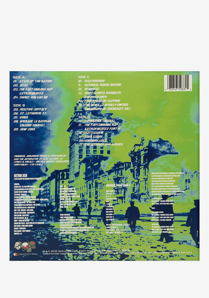 Deltron 3030 Exclusive 2 LP - Image 4