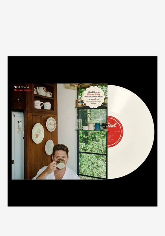 Dinner Party LP - Indie Exclusive Porcelain Color Vinyl with Autographed Photo - Image 2