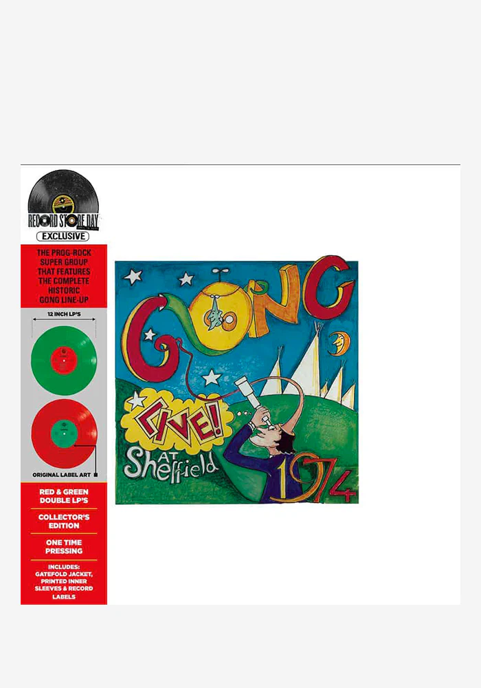 Live! At Sheffield 1974 2LP (Color)