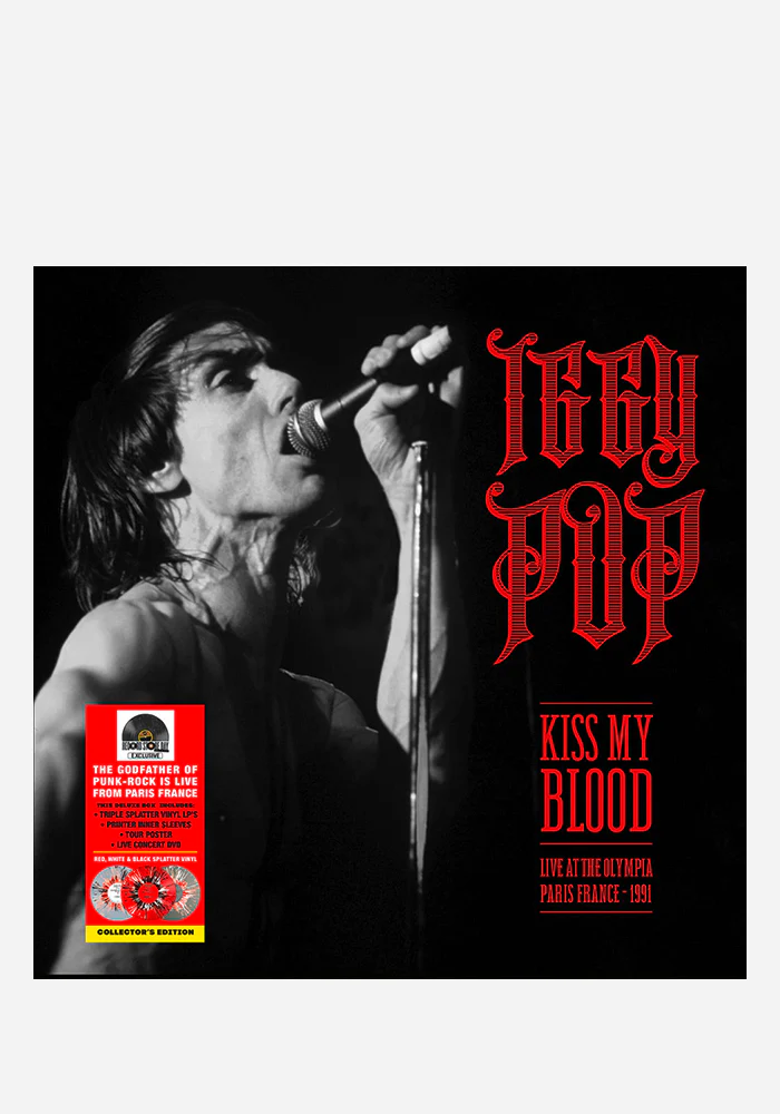 Kiss My Blood: Live 3LP (Color) + DVD