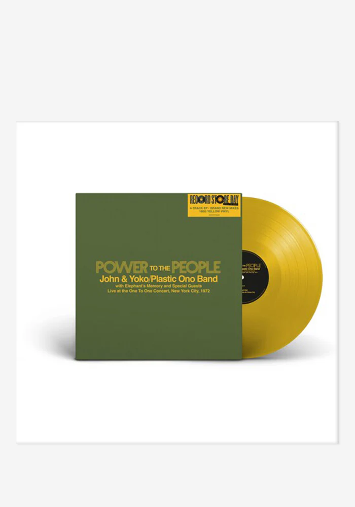 Power To The People: Live at the One-To-One Concert, New York City, 1972 EP (RSD Exclusive)