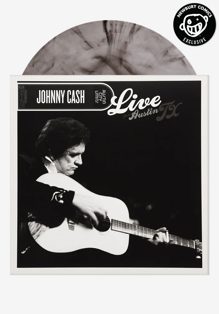 Johnny Cash Live From Austin, TX Exclusive LP (Swirl)