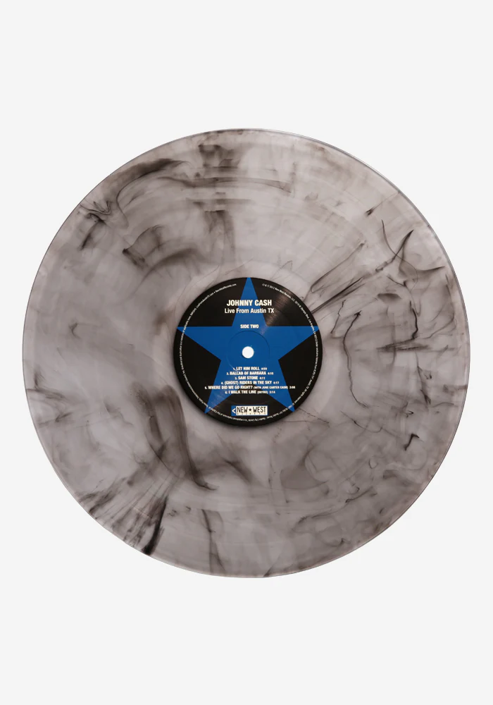 Johnny Cash Live From Austin, TX Exclusive LP (Swirl) - Image 2