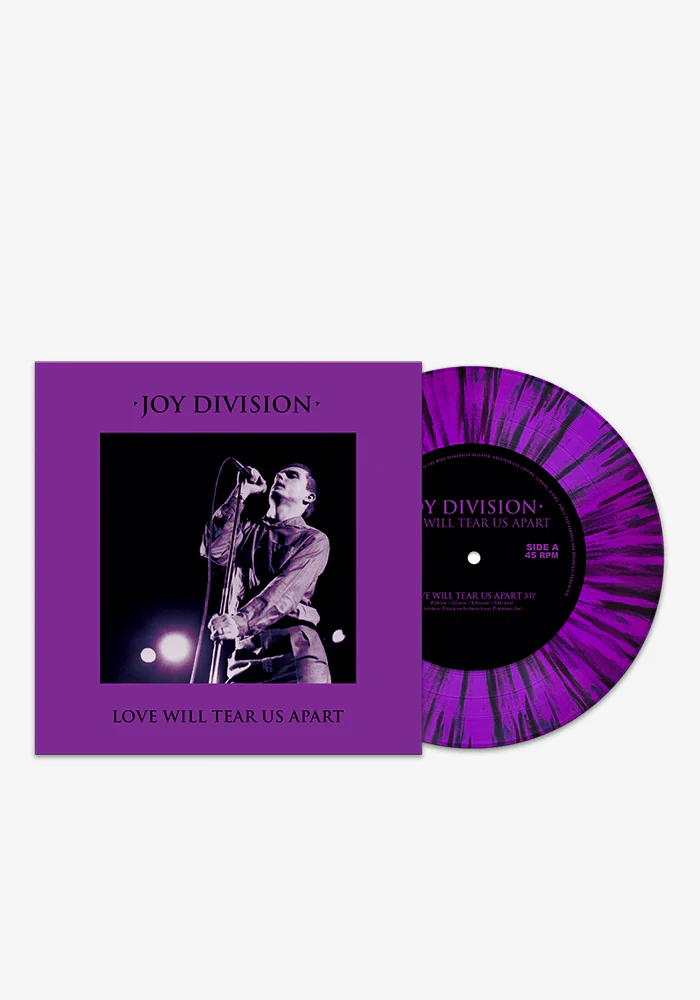 Love Will Tear Us Apart 7" (Purple & Black Splatter)