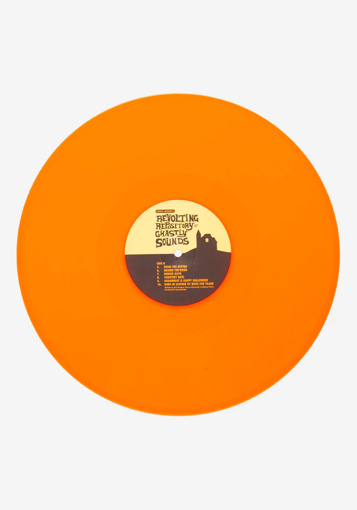 Fright Jannsen's Revolting Repository of Ghastly Sounds Vol 1 and 2 Exclusive LP (Neon Orange) - Image 2