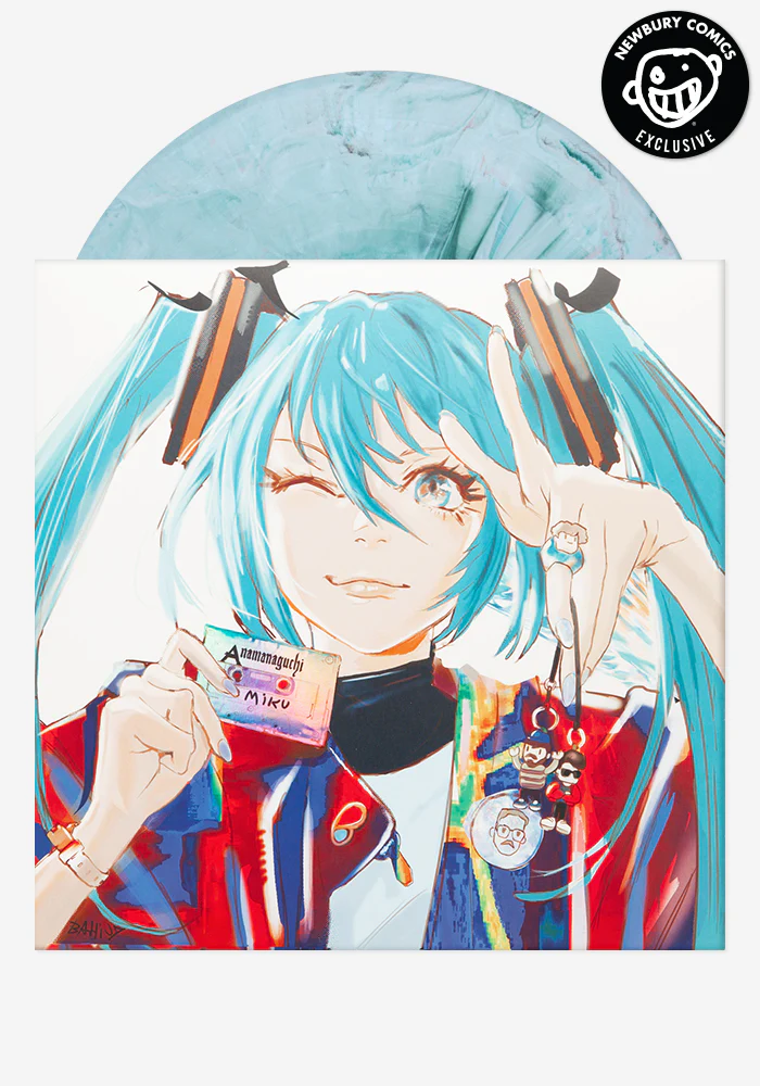 Miku Exclusive LP (Light Blue & Teal Hand Pour)