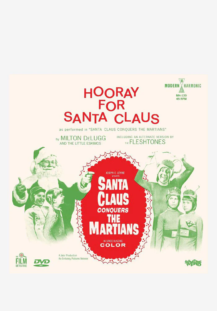 Hooray For Santa Claus 7" (Color) + DVD