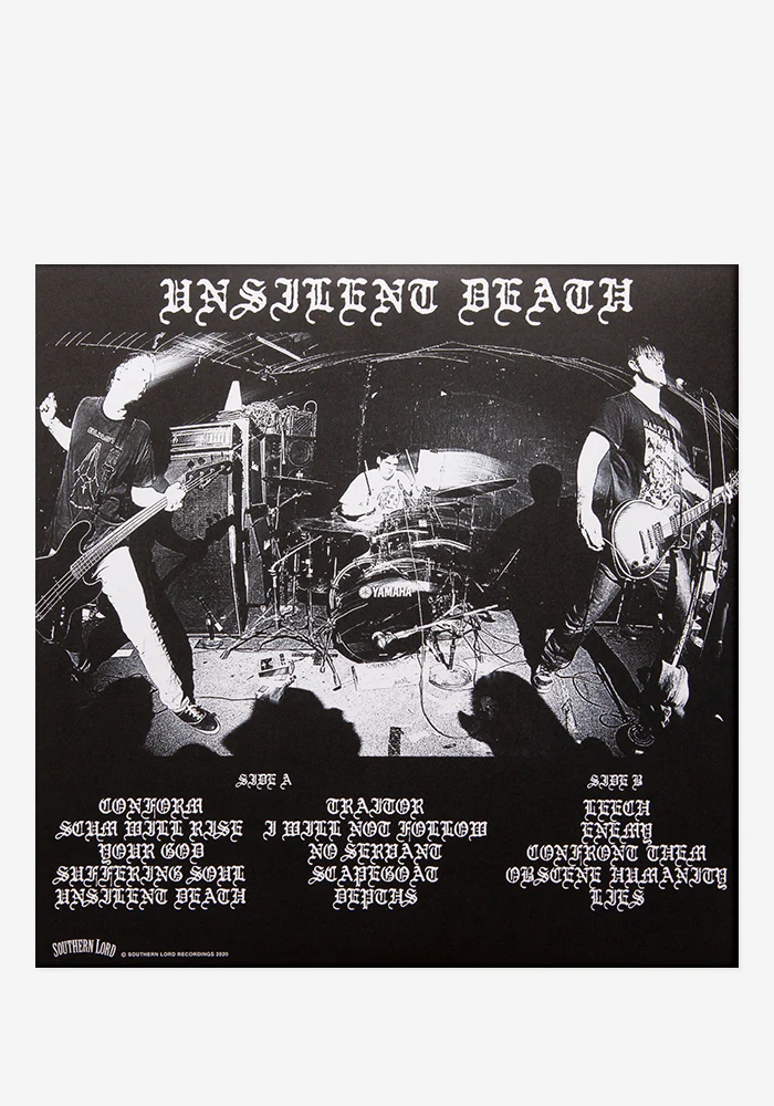 Unsilent Death Exclusive LP (Clear) - Image 3