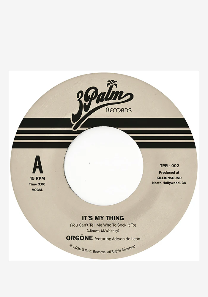 It's My Thing (You Can't Tell Me Who To Sock It To) 7" (Color)