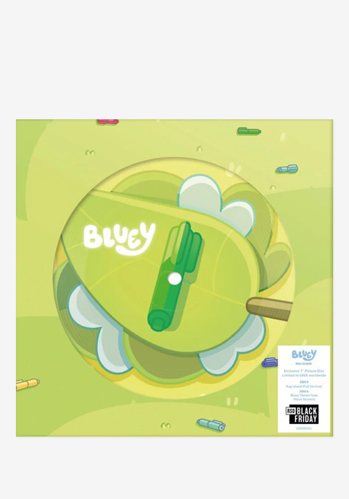 Rug Island / Bluey Theme Tune - Limited Picture Disc 7-Inch (RSD Exclusive)
