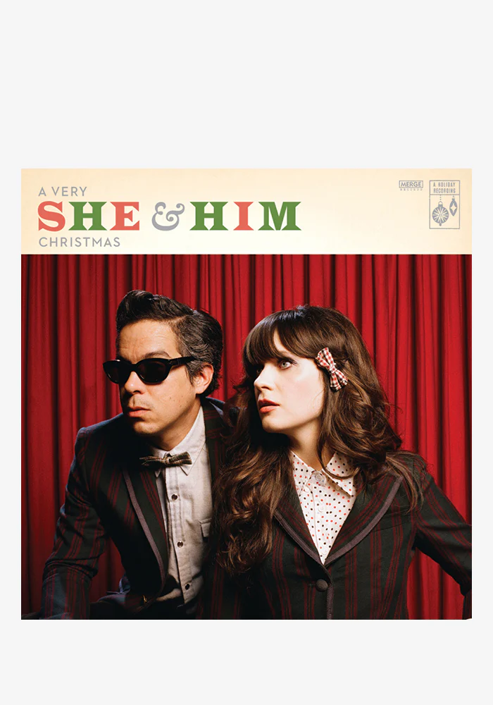 A Very She & Him Christmas 10th Anniversary Deluxe LP+7" (Color)