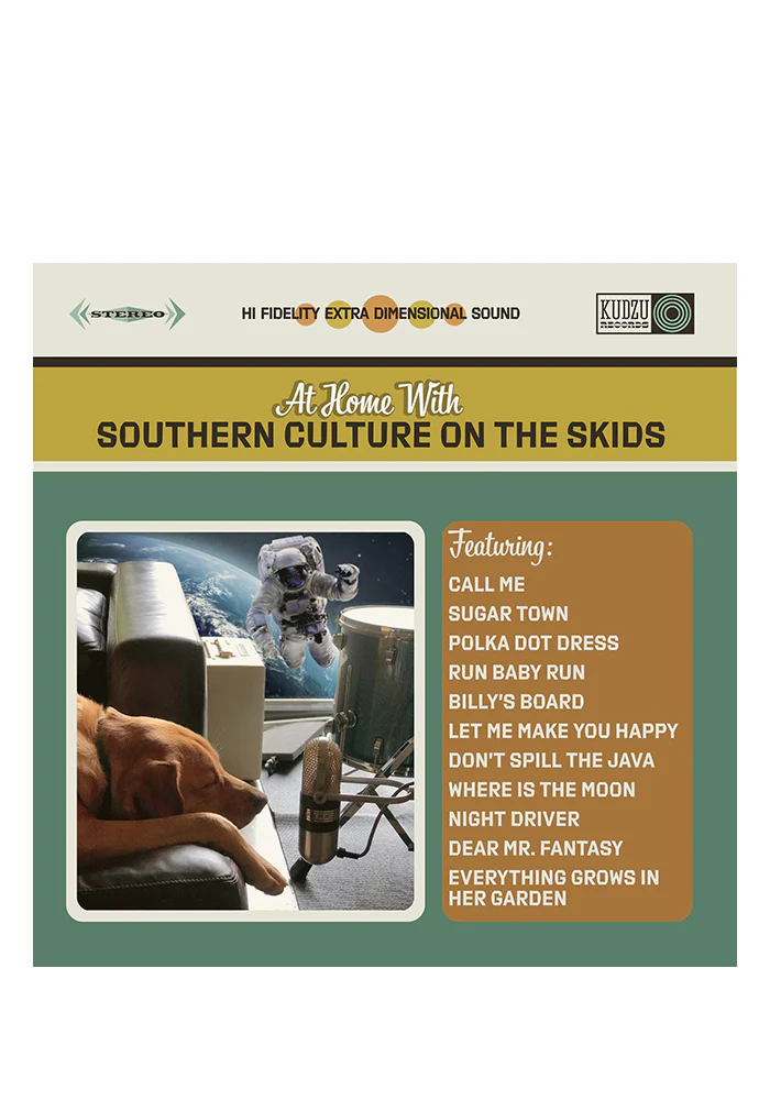 At Home With Southern Culture On The Skids CD With Autographed Postcard