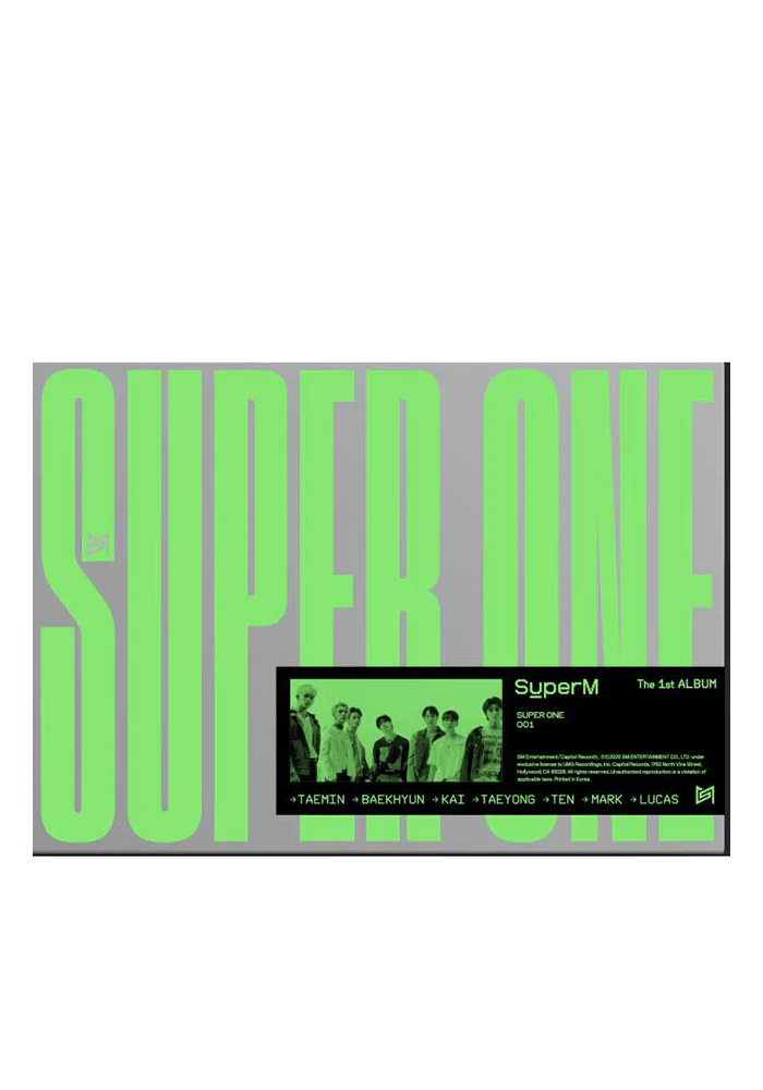SuperM The First Album "Super One" CD (One Version)