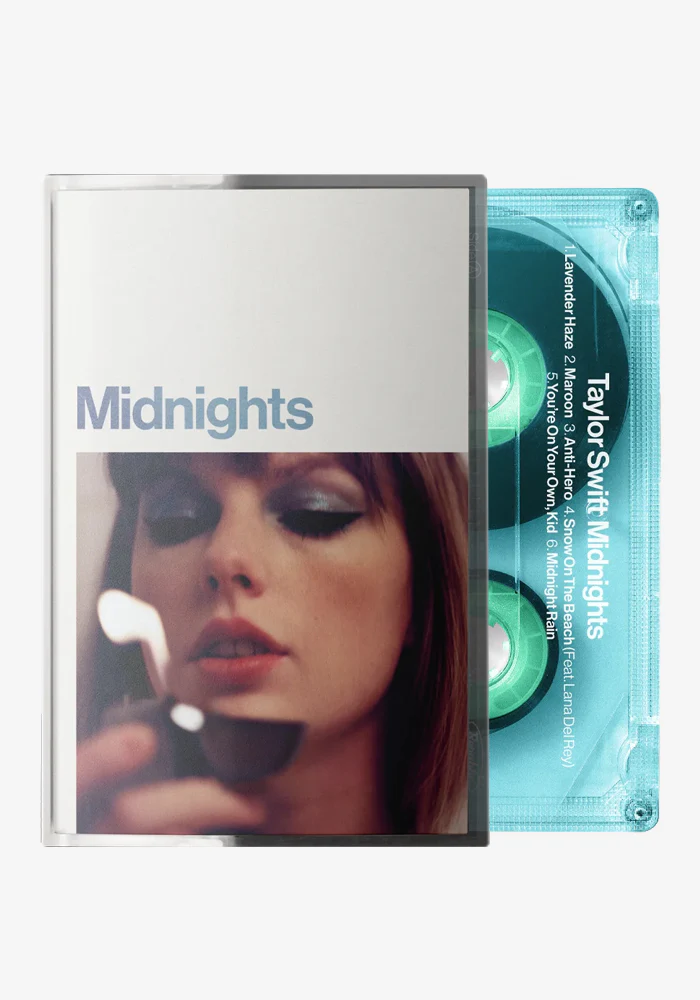 Midnights Moonstone Blue Edition Cassette (Color)