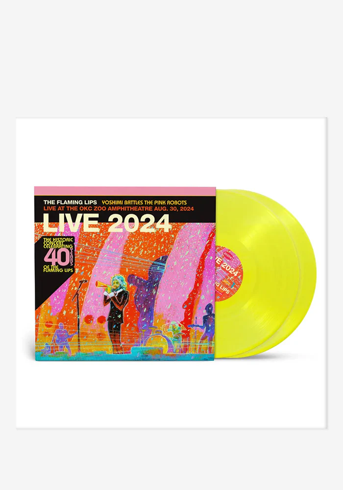 Yoshimi Battles The Pink Robots - Live at the Zoo Amphitheatre, Oklahoma City, August 30, 2024 2 x LP (RSD Exclusive)