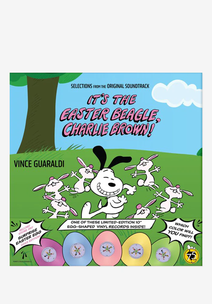 Selections from "It's the Easter Beagle, Charlie Brown" Original Soundtrack Recording - Peanuts 75th Anniversary Mystery Easter Egg Edition 10" Vinyl (RSD Exclusive)