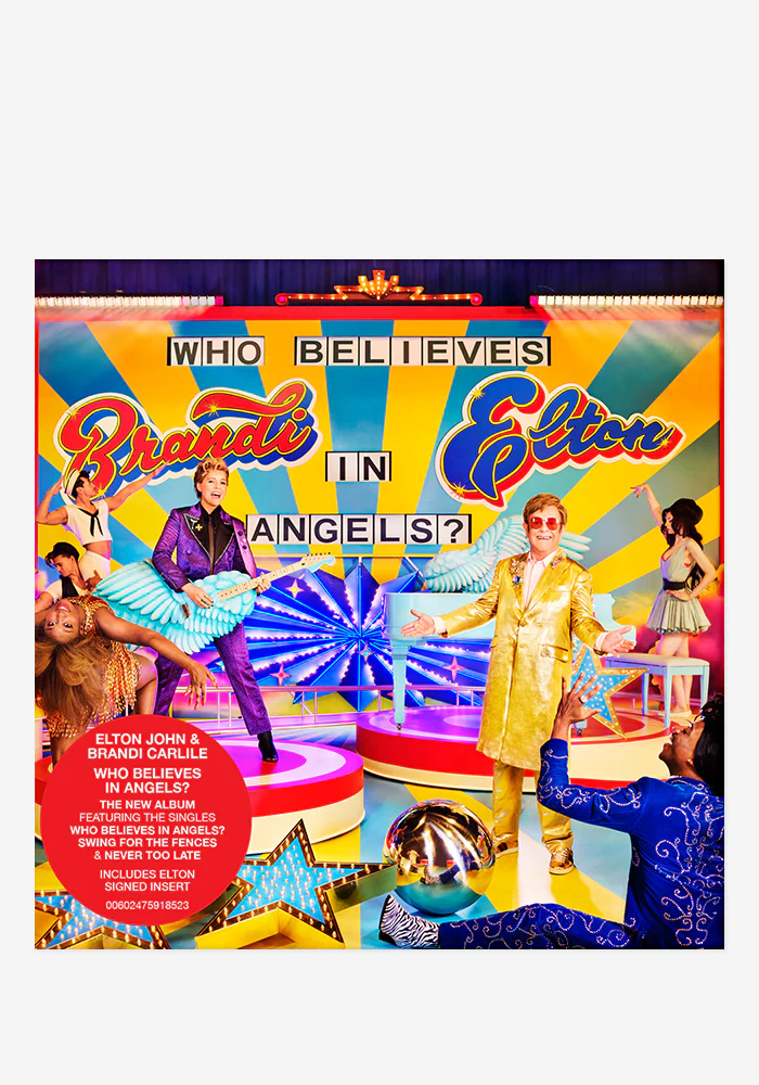 Who Believes In Angels? (Indie Excl.) Elton John Signed Tri-Color CD