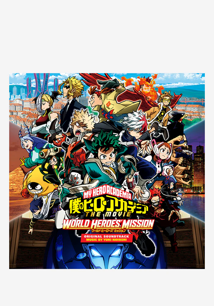 Soundtrack - My Hero Academia: World Heroes' Mission 2LP (Color)